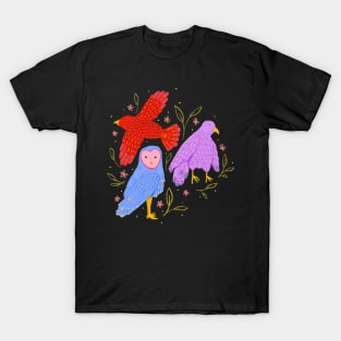 Birds of prey: Vibrant owls, kites, falcons, & hawks T-Shirt